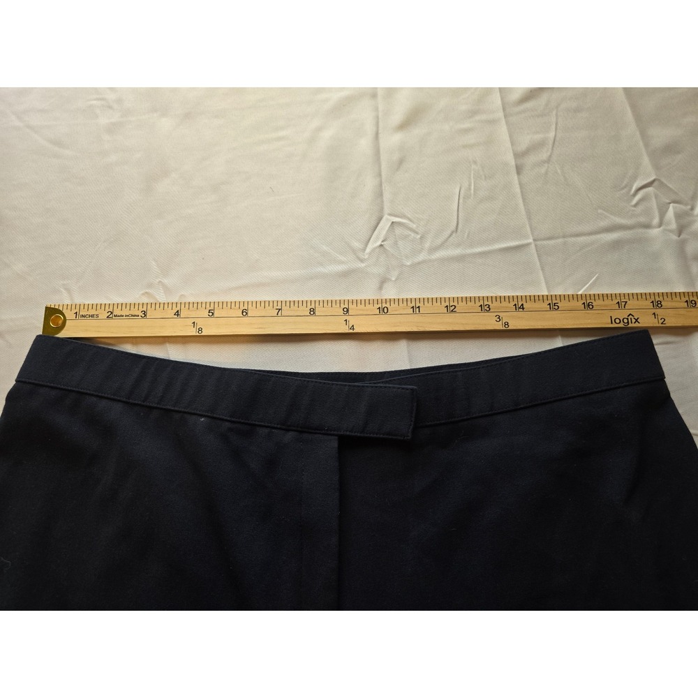 Sag Harbor‎ Stretch Pants Women's Size 16 Dark Blue Career Business Casual - Picture 5 of 6